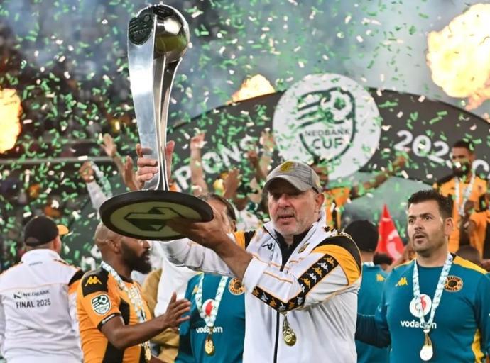 In Defence Mode … Kaizer Chiefs will look to use their current vein of good form to defend their Nedbank Cup title. Picture: PSL